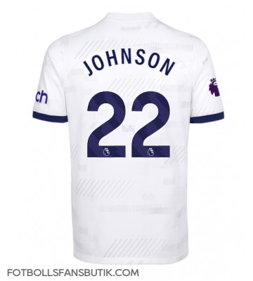 Tottenham Hotspur Brennan Johnson #22 Replika Hemmatröja 2023-24 Kortärmad